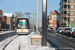 Bombardier Siemens NGT6 Hermelijn n°6302 sur la ligne 21 (De Lijn) à Gand (Gent)