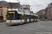 Bombardier Siemens NGT6 Hermelijn n°6308 sur la ligne 22 (De Lijn) à Gand (Gent)