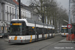 Bombardier Siemens NGT6 Hermelijn n°6323 sur la ligne 22 (De Lijn) à Gand (Gent)