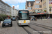 Bombardier Siemens NGT6 Hermelijn n°6317 sur la ligne 24 (De Lijn) à Gand (Gent)