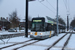 Bombardier Siemens NGT6 Hermelijn n°6309 sur la ligne 4 (De Lijn) à Gand (Gent)