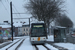 Bombardier Siemens NGT6 Hermelijn n°6309 sur la ligne 4 (De Lijn) à Gand (Gent)