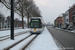 Bombardier Siemens NGT6 Hermelijn n°6311 sur la ligne 4 (De Lijn) à Gand (Gent)