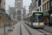 Bombardier Siemens NGT6 Hermelijn n°6306 sur la ligne 4 (De Lijn) à Gand (Gent)