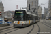 Bombardier Siemens NGT6 Hermelijn n°6303 sur la ligne 4 (De Lijn) à Gand (Gent)