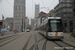 Bombardier Siemens NGT6 Hermelijn n°6332 sur la ligne 4 (De Lijn) à Gand (Gent)