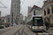 Bombardier Siemens NGT6 Hermelijn n°6306 sur la ligne 4 (De Lijn) à Gand (Gent)