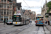 Bombardier Siemens NGT6 Hermelijn n°6312 sur la ligne 4 (De Lijn) à Gand (Gent)