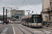 Bombardier Siemens NGT6 Hermelijn n°6321 sur la ligne 4 (De Lijn) à Gand (Gent)