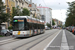 Bombardier Siemens NGT6 Hermelijn n°6321 sur la ligne 4 (De Lijn) à Gand (Gent)