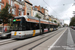 Bombardier Siemens NGT6 Hermelijn n°6321 sur la ligne 4 (De Lijn) à Gand (Gent)