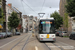 Bombardier Siemens NGT6 Hermelijn n°6315 sur la ligne 4 (De Lijn) à Gand (Gent)