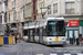 Bombardier Siemens NGT6 Hermelijn n°6318 sur la ligne 4 (De Lijn) à Gand (Gent)