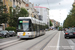 Bombardier Siemens NGT6 Hermelijn n°6307 sur la ligne 4 (De Lijn) à Gand (Gent)