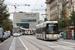 Bombardier Siemens NGT6 Hermelijn n°6312 sur la ligne 4 (De Lijn) à Gand (Gent)