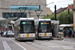 Bombardier Siemens NGT6 Hermelijn n°6318 et n°6307 sur la ligne 4 (De Lijn) à Gand (Gent)