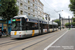 Bombardier Siemens NGT6 Hermelijn n°6338 sur la ligne 4 (De Lijn) à Gand (Gent)