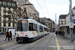 Duewag-BBC-Vevey Be 4/6 n°817 sur la ligne 12 (tpg) à Genève