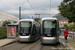 Alstom Citadis 402 n°6003 et n°6025 sur la ligne B (TAG) à La Tronche