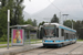 GEC-Alsthom TFS (Tramway français standard) n°2019 sur la ligne D (TAG) à Saint-Martin-d'Hères