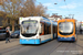 Bombardier RNV8ZR Variotram (Variobahn) n°3276 et n°3287 sur la ligne 23 (VRN) à Heidelberg