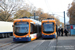 Bombardier RNV8ZR Variotram (Variobahn) n°3284 sur la ligne 23 (VRN) à Heidelberg