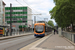 Bombardier RNV8ZR Variotram (Variobahn) n°3281 sur la ligne 23 (VRN) à Heidelberg