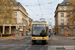 Duewag GT6-70D/N n°223 sur la ligne 3 (KVV) à Karlsruhe