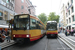 Duewag GT8-80C n°587 sur la ligne S1 (KVV) à Karlsruhe
