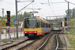 Duewag GT8-80C n°587 sur la ligne S1 (KVV) à Karlsruhe