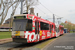 BN LRV n°6028 sur la ligne 0 (Tramway de la côte belge - Kusttram) à Knokke-Heist