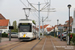 BN LRV n°6032 sur la ligne 0 (Tramway de la côte belge - Kusttram) à Knokke-Heist