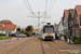 BN LRV n°6021 sur la ligne 0 (Tramway de la côte belge - Kusttram) à Knokke-Heist