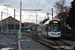 CAF Urbos 100 n°6120 sur la ligne 0 (Tramway de la côte belge - Kusttram) à Knokke-Heist