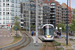 CAF Urbos 100 n°6136 sur la ligne KT (Tramway de la côte belge - Kusttram) à Knokke-Heist