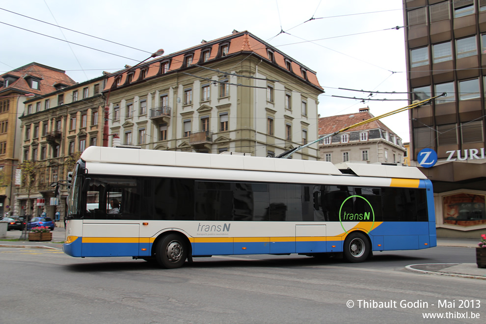 Solaris Trollino 12 AC - Trolleybus de La Chaux-de-Fonds