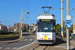 BN LRV n°6010 sur la ligne 0 (Tramway de la côte belge - Kusttram) à La Panne (De Panne)