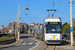 BN LRV n°6010 sur la ligne 0 (Tramway de la côte belge - Kusttram) à La Panne (De Panne)