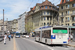 Hess-Vossloh-Kiepe BGT-N2C Swisstrolley 3 Co-Bolt 3 n°853 sur la ligne 1 (tl) à Lausanne