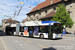 Hess-Vossloh-Kiepe BGT-N2C Swisstrolley 3 Co-Bolt 3 n°850 sur la ligne 6 (tl) à Lausanne