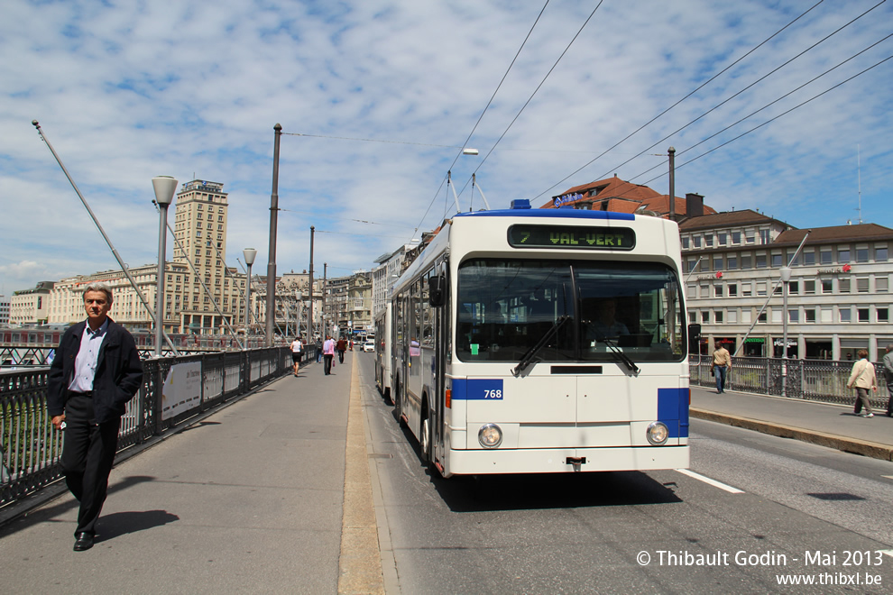 FBW Hess BBC-Sécheron - Trolleybus de Lausanne