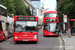 Dennis Dart SLF Plaxton Pointer 2 n°8310 (BX54 DKV) sur la ligne 100 (TfL) à Londres (London)