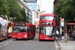 Dennis Dart SLF Plaxton Pointer 2 n°8310 (BX54 DKV) sur la ligne 100 (TfL) à Londres (London)