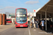 Volvo B9TL Wright Eclipse Gemini 2 n°VW1212 (LK61 BNF) sur la ligne 105 (TfL) à Londres (London)