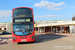 Volvo B9TL Wright Eclipse Gemini 2 n°VW1212 (LK61 BNF) sur la ligne 105 (TfL) à Londres (London)