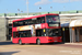 Scania CN230UD EB OmniCity II n°SP183 (YT10 XCG) sur la ligne 111 (TfL) à Londres (London)