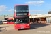 Scania CN230UD EB OmniCity II n°SP189 (YT10 XCN) sur la ligne 111 (TfL) à Londres (London)