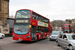 Volvo B5L Wright Eclipse Gemini 2 Hybrid n°WHV13 (LJ61 GXM) sur la ligne 12 (TfL) à Londres (London)