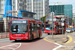 Alexander Dennis E20D Enviro200 Dart n°ENL21 (LJ58 AUV) sur la ligne 166 (TfL) à Londres (London)