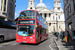 Volvo B7TL Wright Eclipse Gemini n°9062 (BX55 XNR) sur la ligne 172 (TfL) à Londres (London)